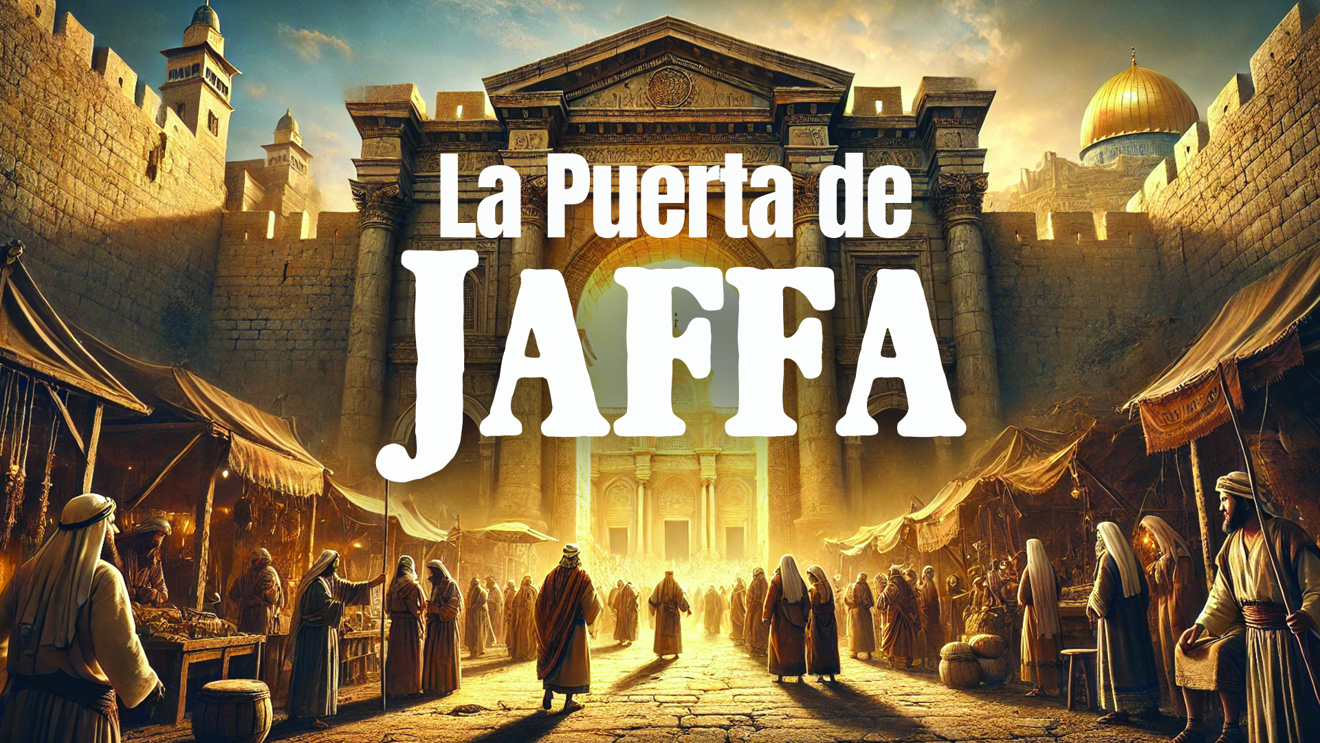 La Bendición de las 7 Puertas de Jerusalén: La Puerta de Jaffa