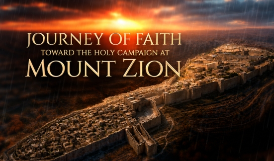 Journey of Faith Toward the Holy Campaign at Mount Zion