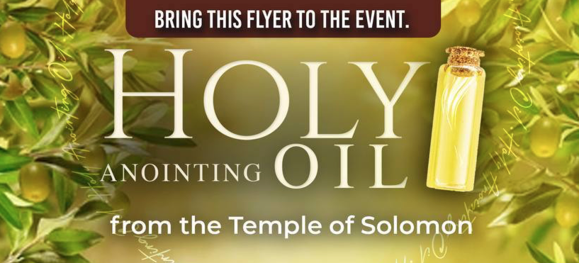 My Life Changed After I Started Using the Holy Oil1 min read