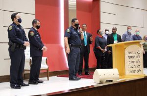 Chief of Police Acevedo speaks at Defeat Depression event