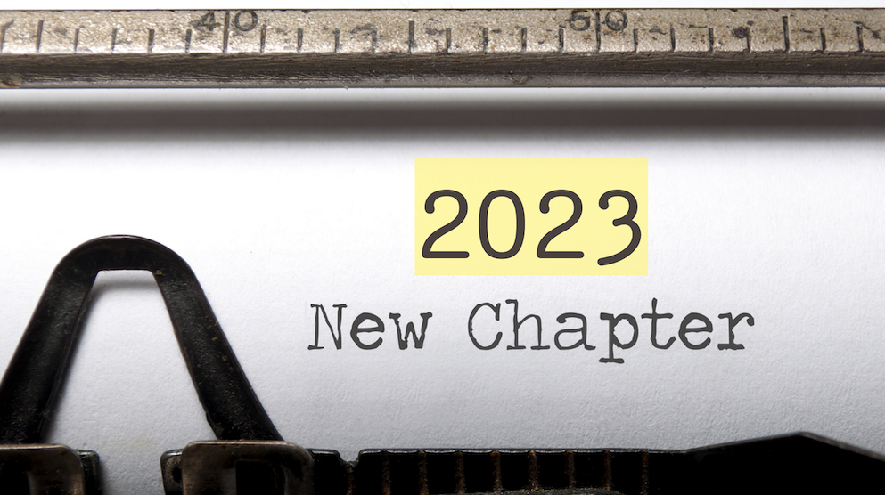 You Can Start a New Chapter in 2023