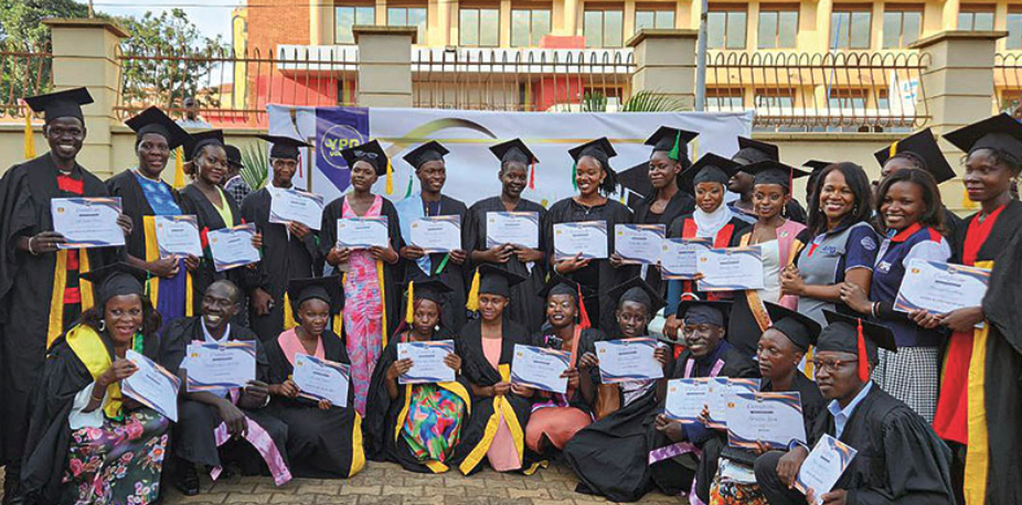 YPG Holds Graduation of 350 Ugandan Students