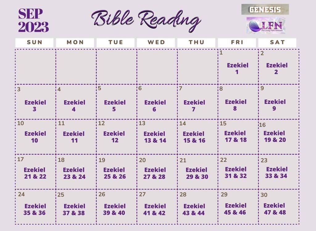 September Bible Reading