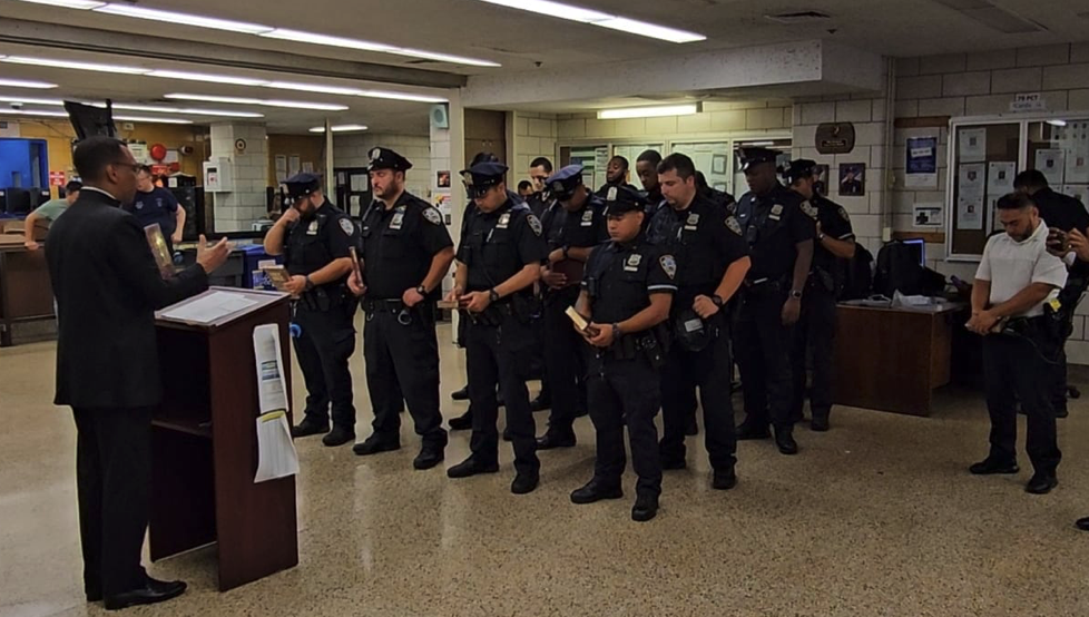ULE: NYPD Receives Bible