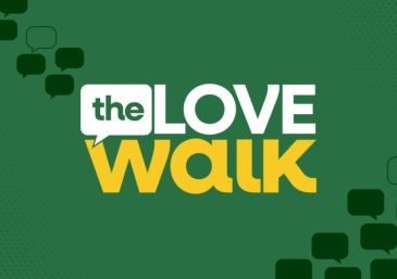 Coming up the Love Walk