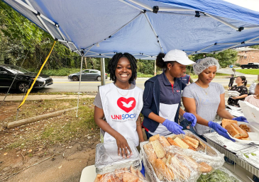 Unisocial in Richmond, Virginia, for Community Giveback