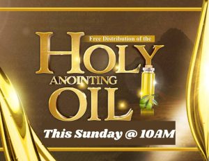 Second Distribution of the Holy Anointing Oil