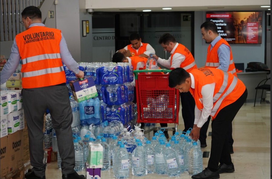 The Universal Church in Spain Delivers Humanitarian Aid to Over 5,000 Flood Victims