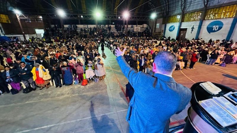 The Universal Church Carries Out Evangelistic Work in El Alto, Bolivia