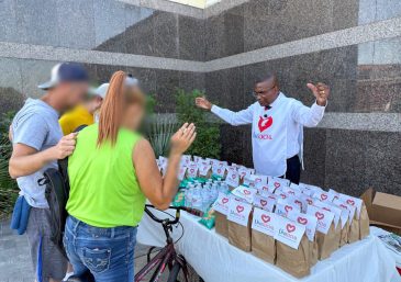 Unisocial in Richmond, Virginia, for Caritas Men&#8217;s Shelter