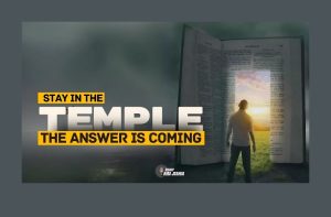 Stay In the Temple—the Answer Is Coming