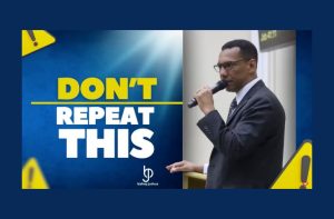 Don’t repeat this