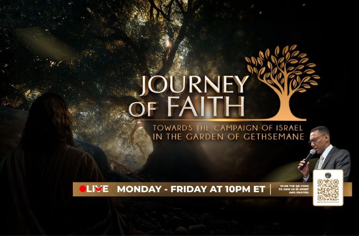 Journey of Faith Towards the Campaign of Israel in the Garden of Gethsemane