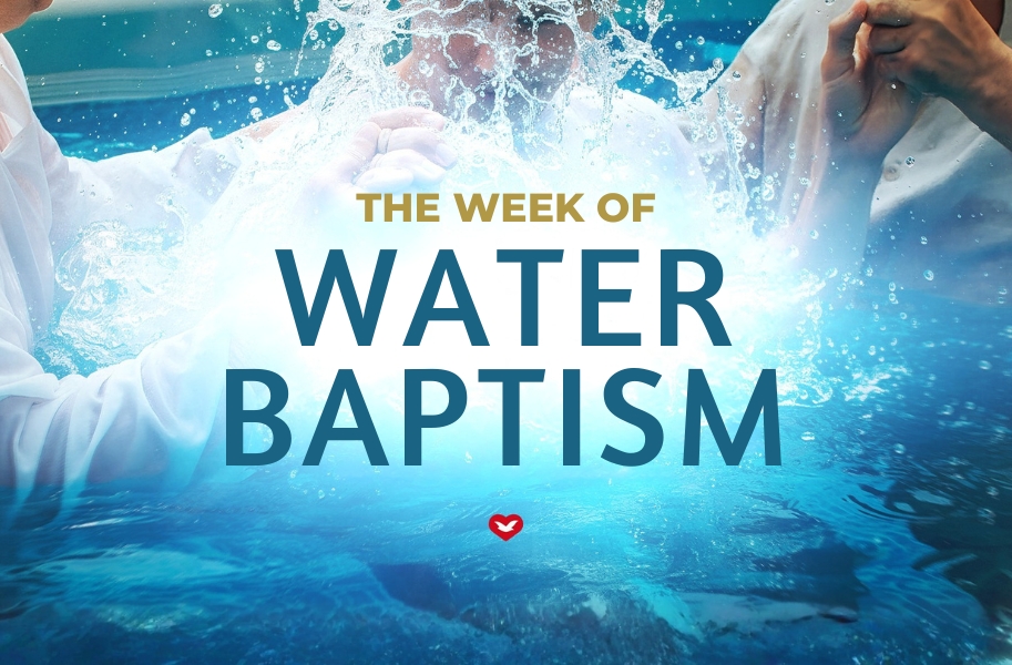 Special Water Baptism&mdash;Daily Through December 31st