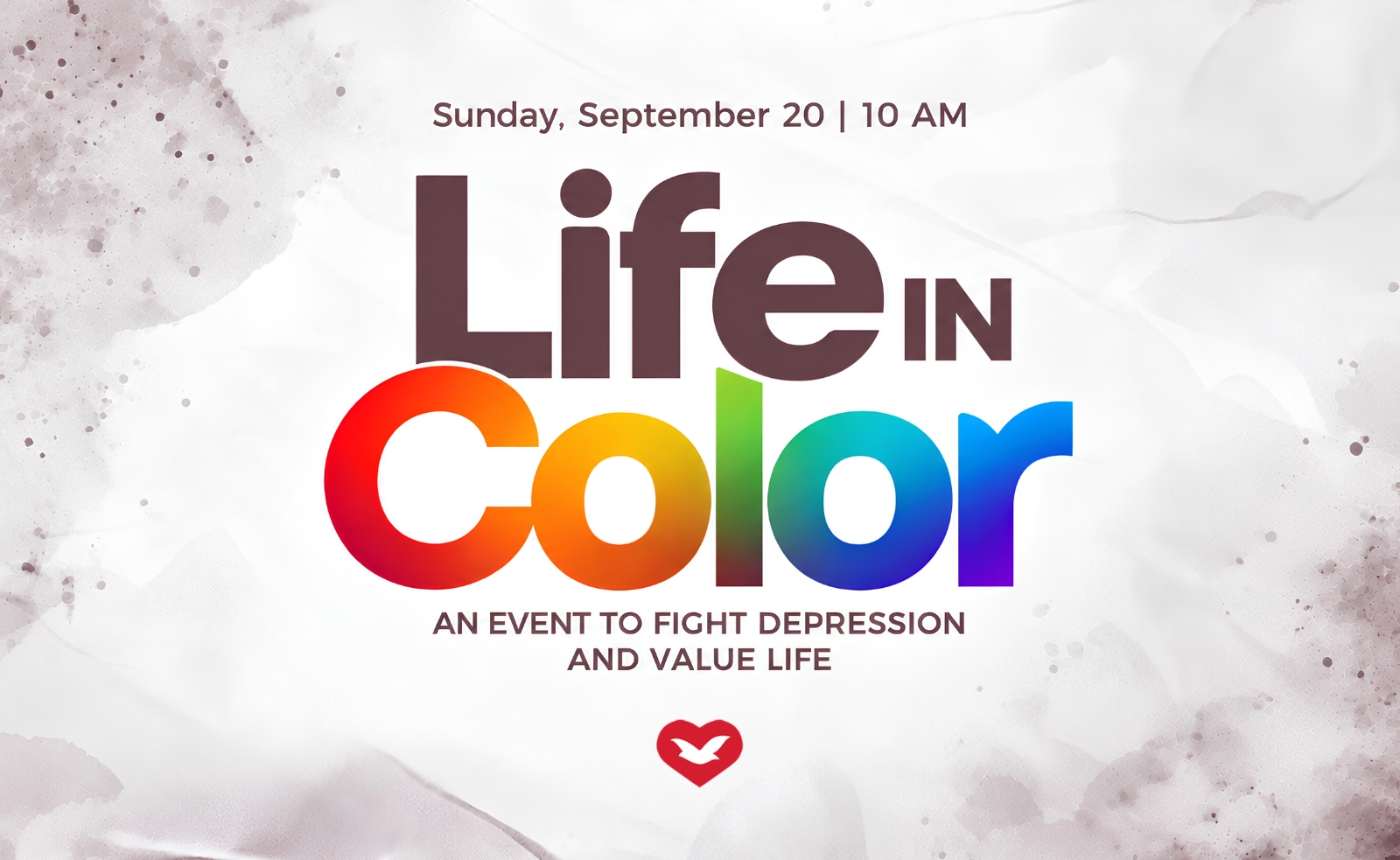 An Event for Those Facing Hopelessness and Deep Emotional Pain