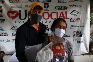 Los voluntarios realizaron una gran labor social en la comunidad ribereña de Livramento, en Manaus, Brasil