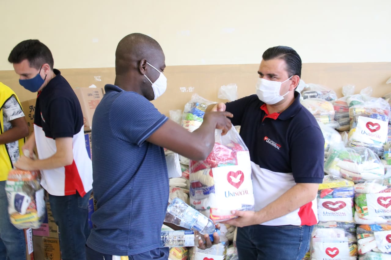 UniSocial dona más de 4 toneladas de comida en Santa Catarina, Brasil