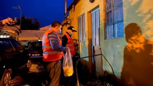 Los Ángeles de la Noche alcanzó a más de 400 personas en los barrios de Portugal