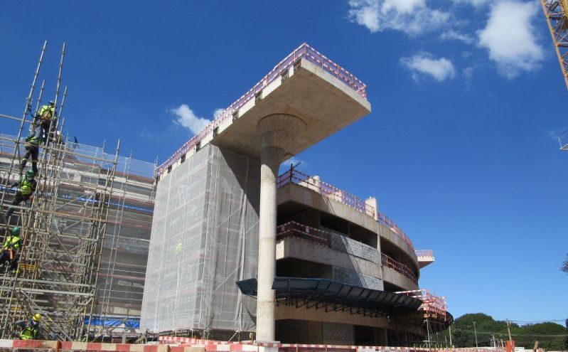 Avanza la construcción de la futura Catedral de Brasilia, Brasil
