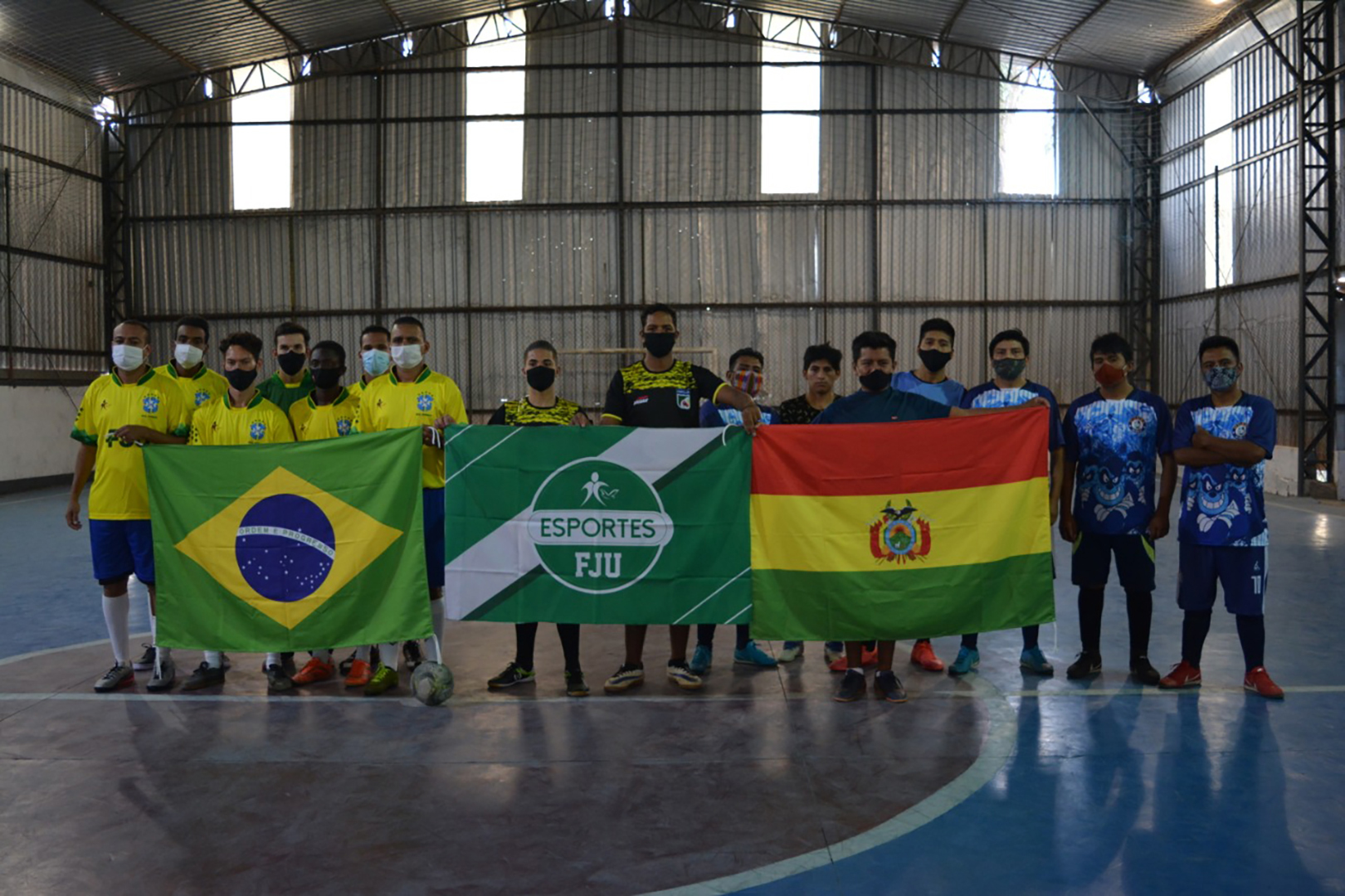 Deportes FJU realiza un juego solidario en San Paulo, Brasil