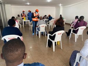Los templos de la Universal se convirtieron en puntos de vacunación en Mozambique