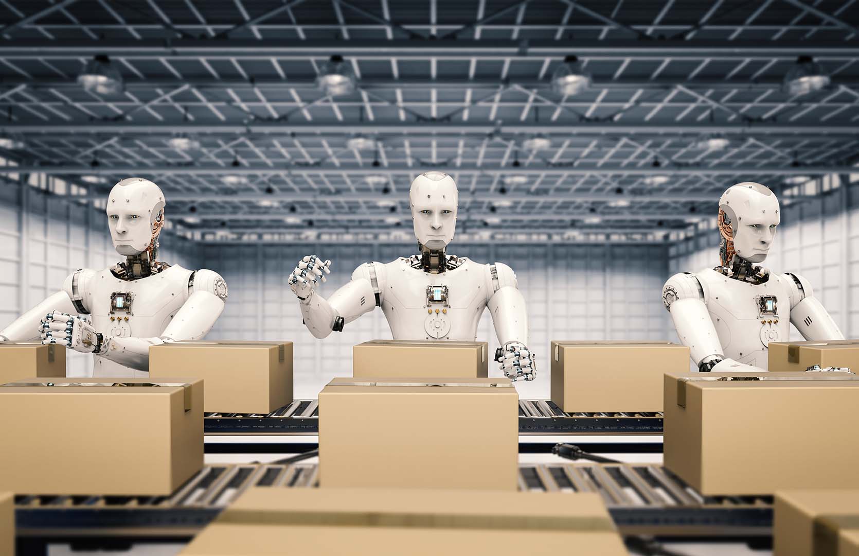 Robots superan en número a empleados en esta nueva estación de envíos de Amazon en Florida