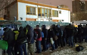 En Rusia: más de 200 personas fueron apoyadas por los integrantes de Ángeles de la Noche