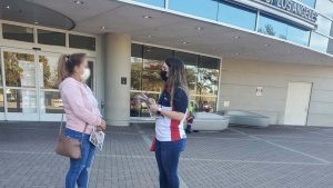 Los voluntarios de EVG visitaron el hospital de Hawthorne, California, ¿Cuál fue el motivo?