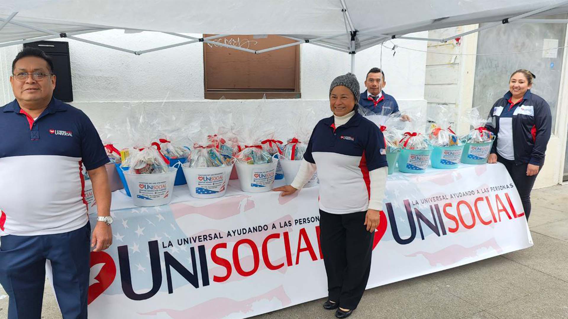 EVG a través del proyecto “Unisocial” brindaron alimentos a toda la comunidad en San Francisco, California