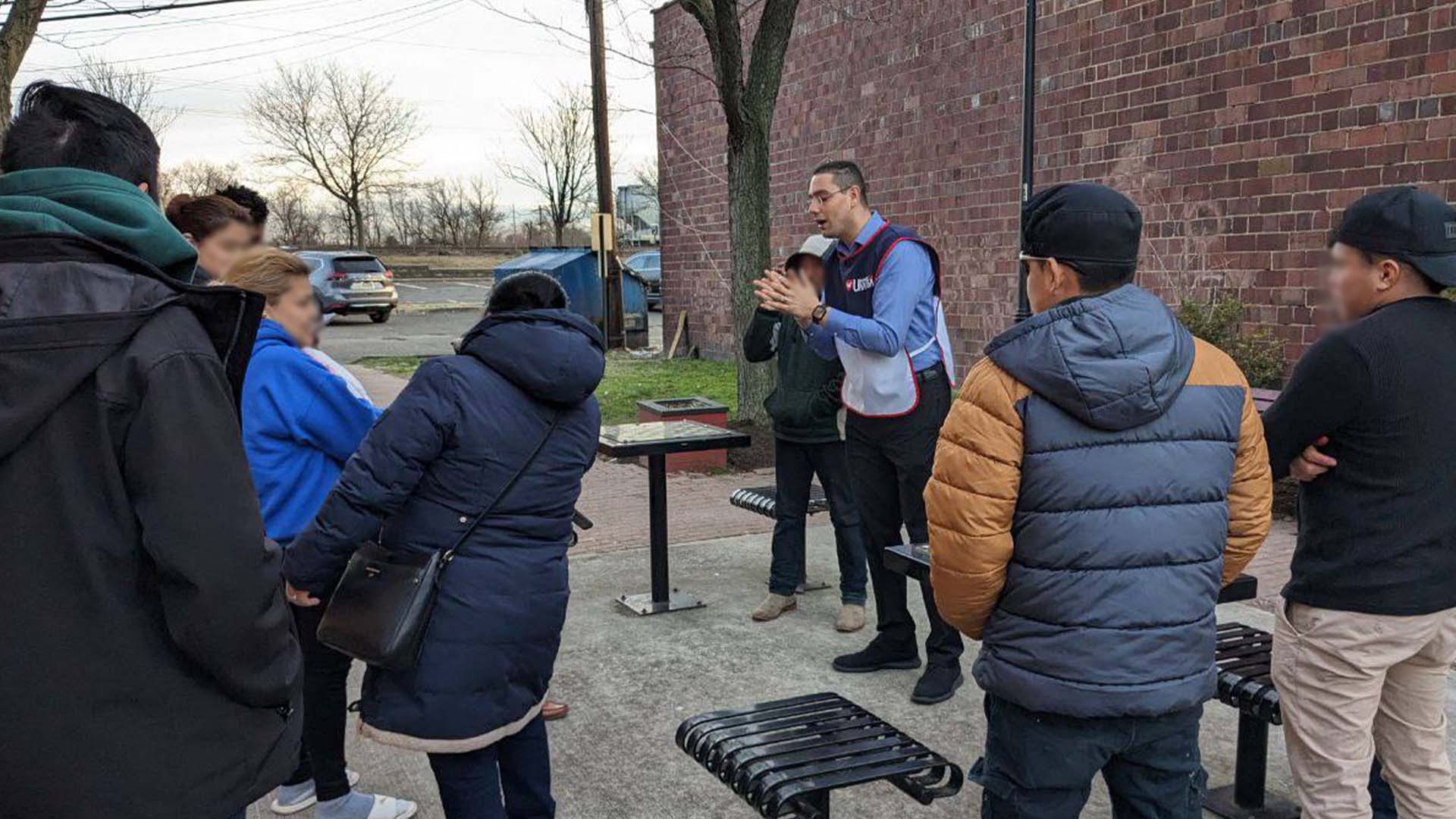 Los evangelistas en Bound Brook, New Jersey cumplieron el propósito de ayudar a los afligidos