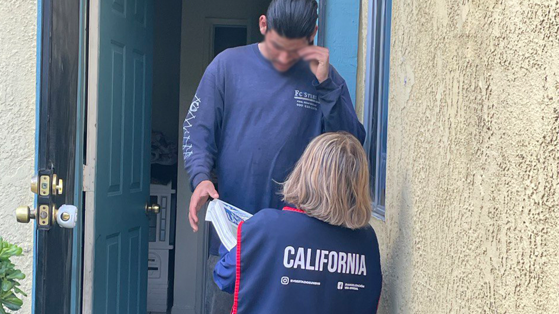 El EVG en Ontario, CA salieron a las calles donde compartieron el testimonio que Dios realizó en sus vidas