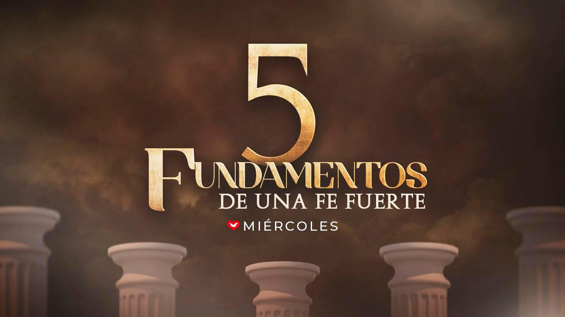 Comenzaremos un nuevo estudio bíblico titulado: 'Los 5 Pilares de la Fe'.