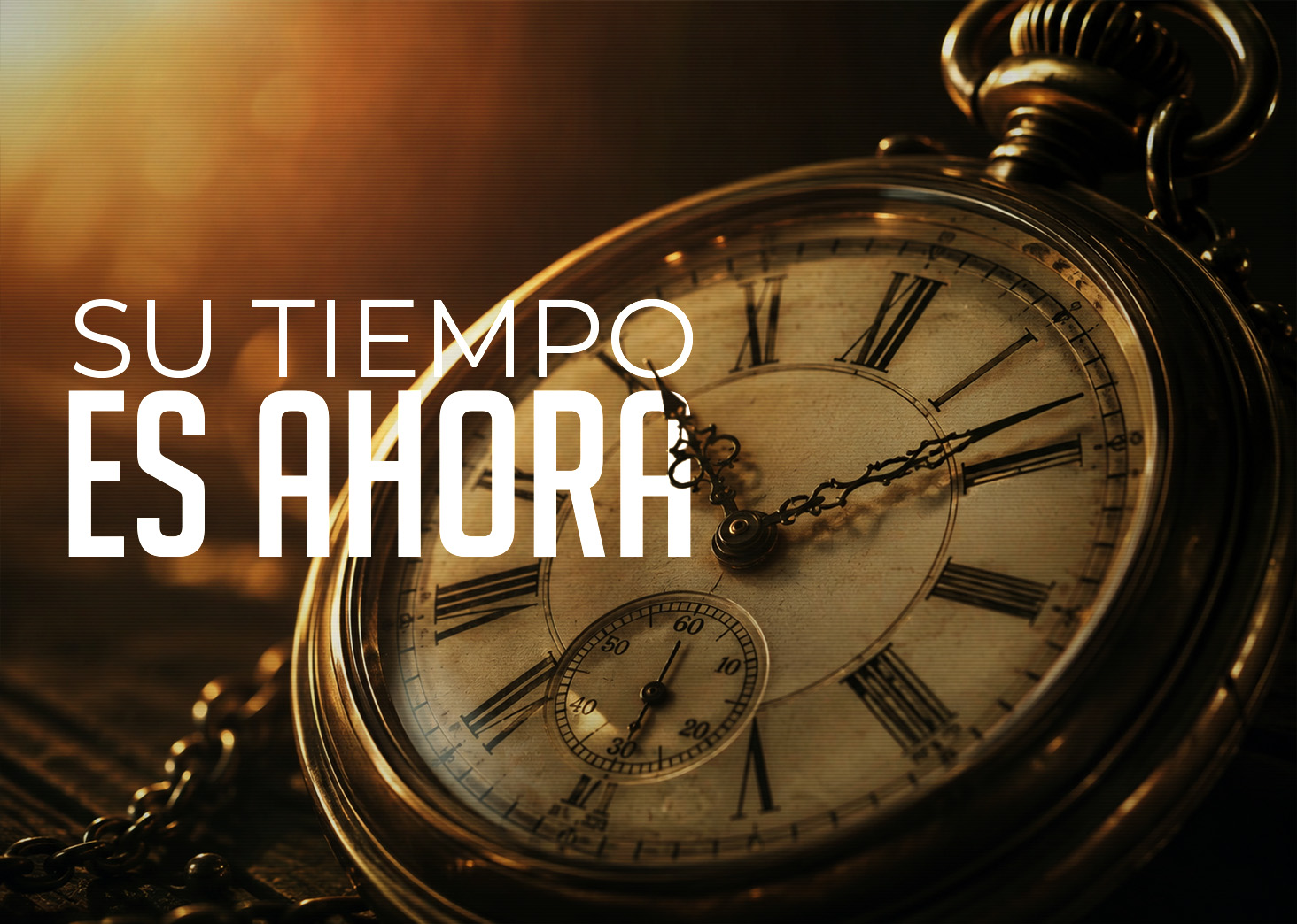 Su tiempo es ahora