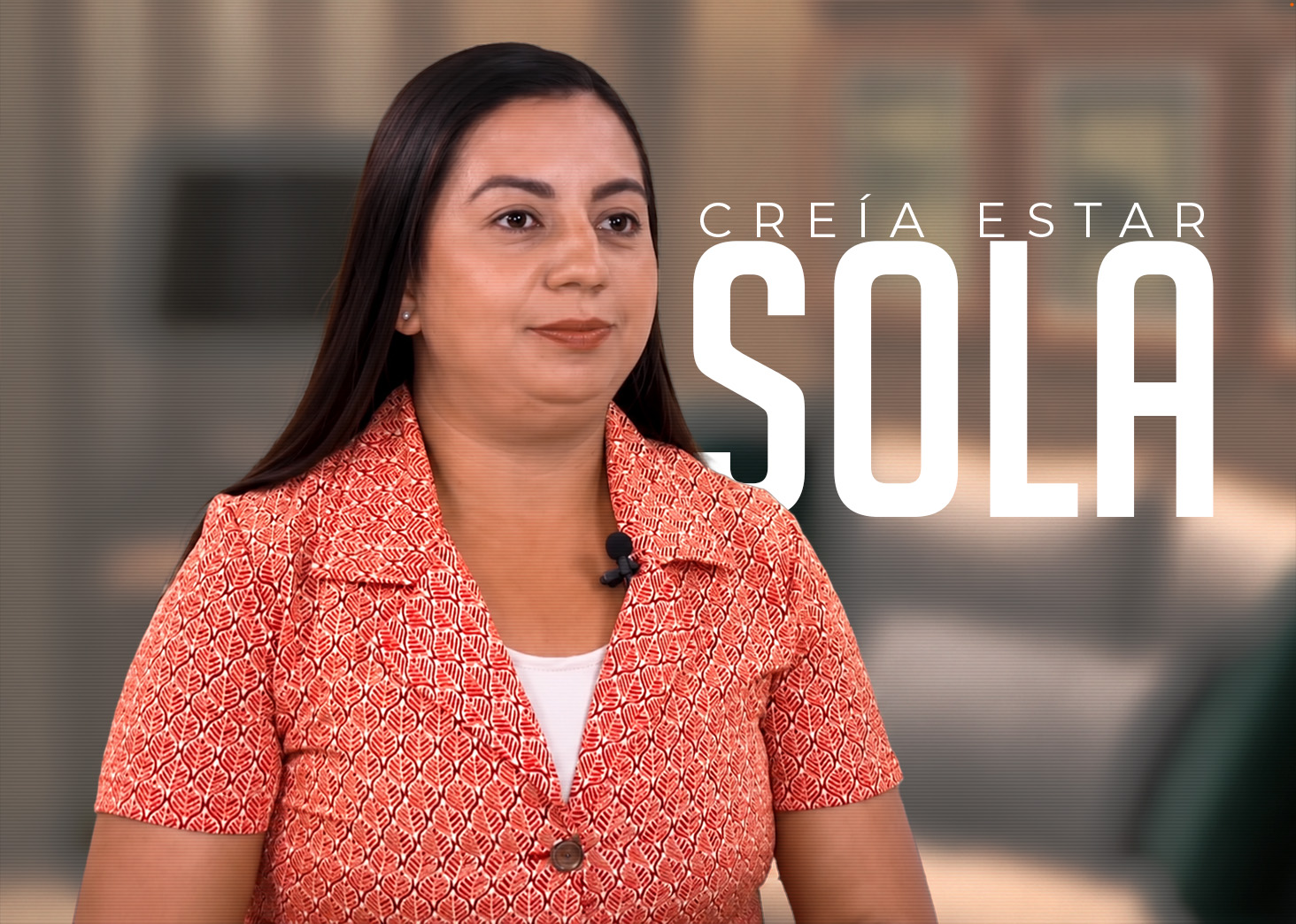 Cre&iacute;a estar sola