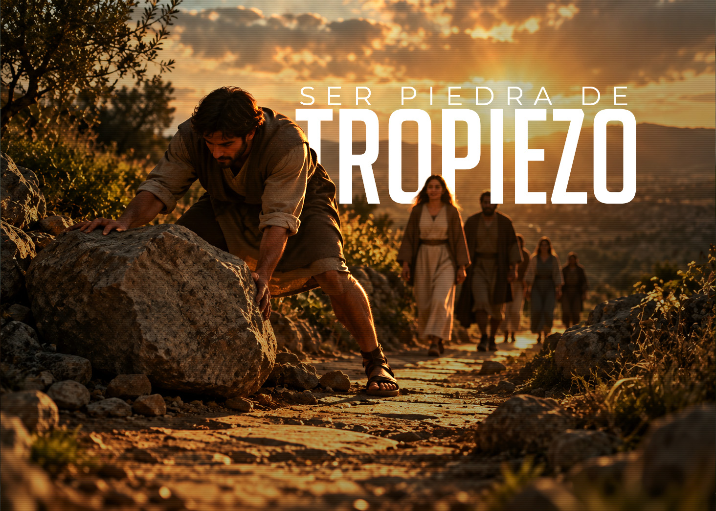 Ser piedra de tropiezo