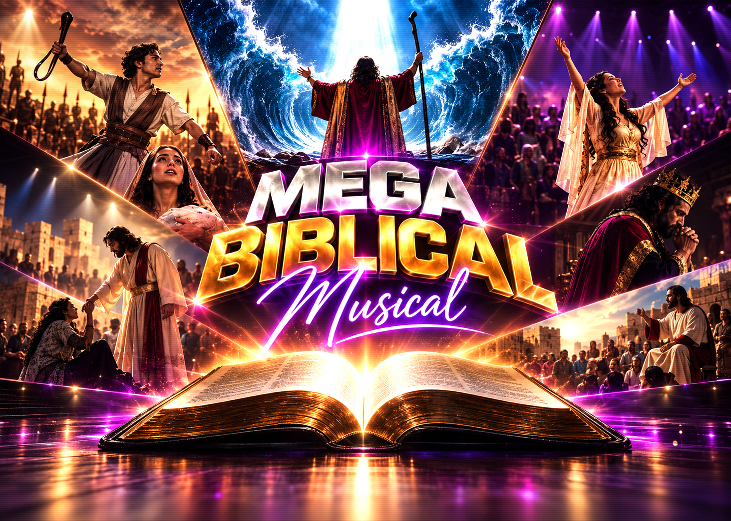 Mega Bible Musical: &iquest;A Qui&eacute;n Est&aacute; Sirviendo?