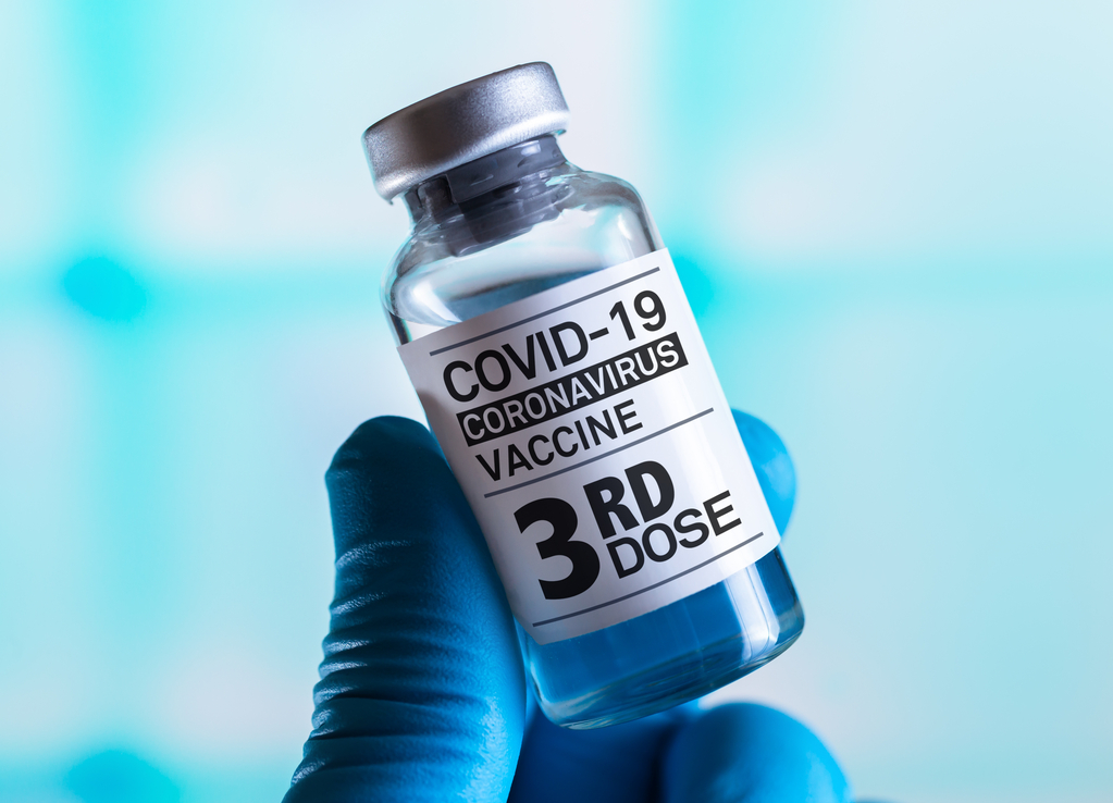 Terceira dose da vacina contra covid-19 para todos em setembro