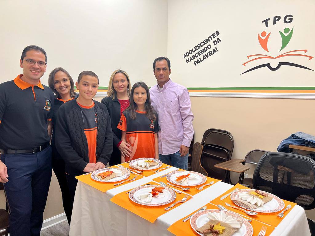 TPG celebra Thanksgiving em família