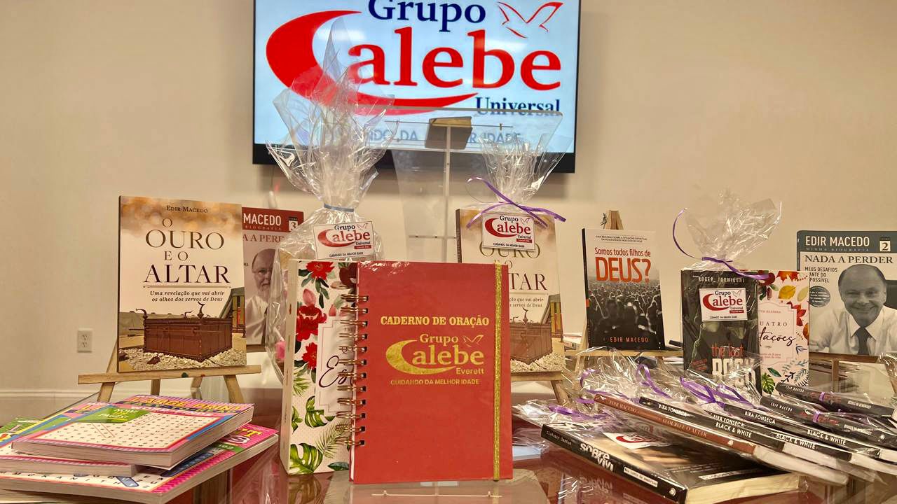 Grupo Calebe Universal realizou a campanha “Feira do Livro”