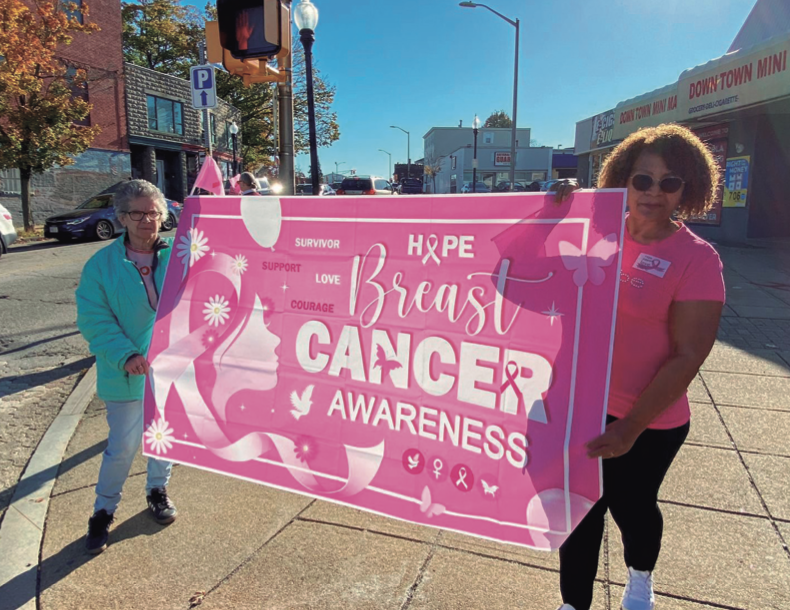 Grupo Calebe promove a conscientização sobre o câncer de mama