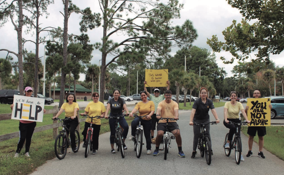 PEDALANDO PELA VIDA: Jovens pedalando por todo o país para conscientização sobre a vida.