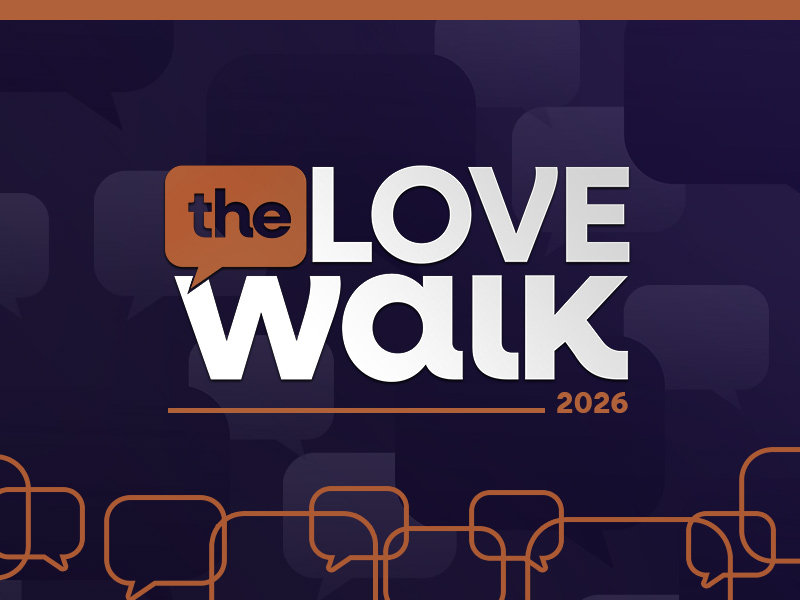Vem a&iacute; THE LOVE WALK 2026